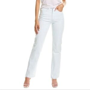 WeWoreWhat High Rise Kick Flair Super Bleached Size 30